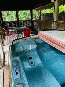 Tiny Yet Spacious 2BR – Hot Tub, Sunroom & FirePit - Image 3