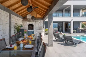 Villa de lujo POCRNJA con piscina climatizada, jacuzzi, sauna y mesa de billar - Image 5