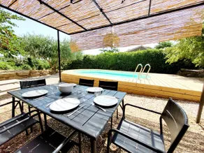 Casa de piedra tranquila con piscina privada en hamlet du minervois - Image 2