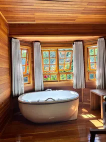Luxury Cabin - with bathtub and fireplace - 6 People - Image 4
