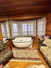 Luxury Cabin - with bathtub and fireplace - 6 People - Image 3
