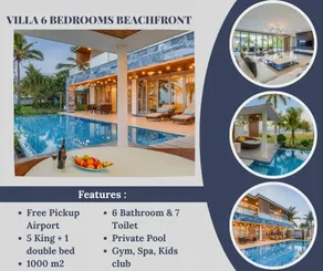 Villa 6 Bedrooms Beachfont Ocean Villas Resort - Image 2