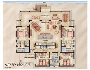 NEMO HOUSE - New Luxury Beachfront - Perfekt til 4 par ELLER 2 familier - Image 5