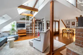 Penthouse+3 BR+Fireplace, views in Old Town - Image 2