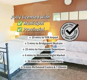 *Quiet & Private| 10 Min to the Airport| 5 Min to the Skytrain| AC - Image 4