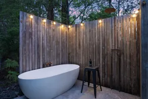 Olive | 3pm checkout | Outdoor fire & bath - Image 3
