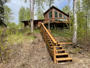 Rusty Salmon Lake House med dæk og havn - Image 3