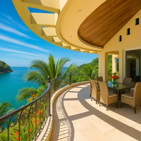 Puerto Vallarta ocean frontage luxury  villa for rent - Image 5
