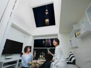La Krasse Sumida 4F-Sora-/Free High-Speed Wi-Fi/5-minute walk to Skytree/Up to 4 people - Image 5
