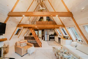 The Canopy House—Remodeled Vermont A-Frame Near Downtown - Image 3