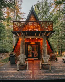 The A Frame at Evergreen Cabins - Image 3