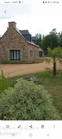 Longere, heated pool, view of chapel. - Image 5
