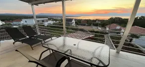 Panoramic sea view from a private terrace-Malinska - Image 2