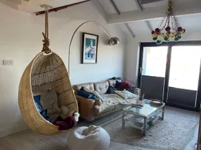 BeachFront Loft, Log burner, stunning views - Image 3