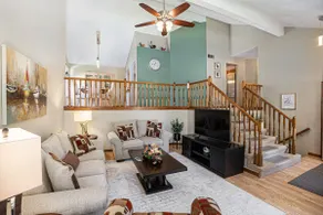 4-Bedroom Retreat with Outdoor Space & King Bed - Image 5