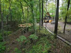 Walker Getaway | A-Frame•Hot Tub•Decks•Lake•Hiking - Image 4