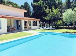 Villa with pool, garden, beach 5' walk - Image 2