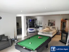 Loft Zen SPA Balneo Parking Gratuit Sauna Hammam Billard - Image 2