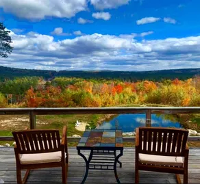 Privacy, River, Pond, A frame Hot Tub EPIC Views, - Image 4