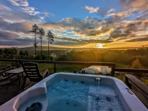 Privacy, River, Pond, A frame Hot Tub EPIC Views, - Image 2