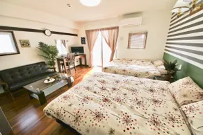 Nobuyuki's Apartment 2, Apartment 135 with 2 double beds - Image 2