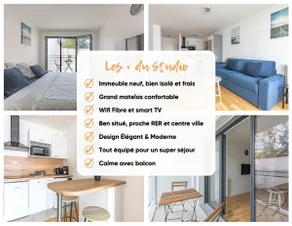 Modern and equipped studio near Paris - Image 3
