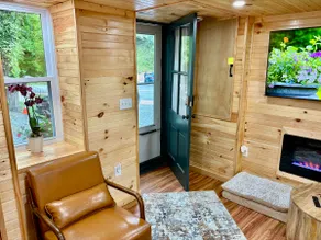 Rustic Walkout Cabin Basement - Image 3