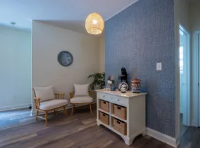 Baby Blue Bungalow with Backyard Oasis - Image 4
