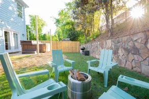 Baby Blue Bungalow with Backyard Oasis - Image 3