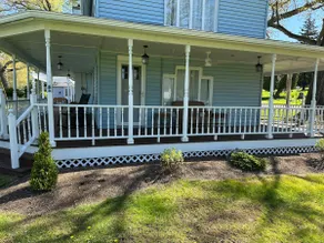 Private lakeside patio with firepit & dock. - Image 4