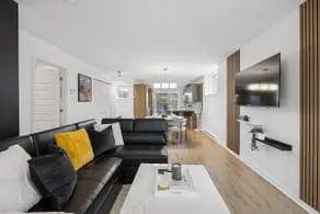 Modern 1BR + Sofa Bed | Near Airport + Workspace - Image 3