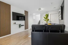 Modern 1BR + Sofa Bed | Near Airport + Workspace - Image 4