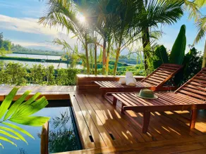 NhaTa Villa 3Brs/Pool, Sunset view, 5' to AB Beach - Image 2