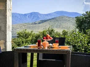 Lux Mountain View Kapnofito • Gym • Pool - Image 3