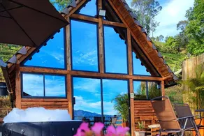 NEW! Cabin + Parking + Jacuzzi + TV + BBQ @Girardota - Image 2