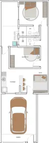 Complete House 2 bedrooms/1 suite/garage/near Unic. - Image 3