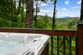 MTN Views! Private Cabin | Hot Tub, Fireplace - Image 3