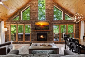 MTN Views! Private Cabin | Hot Tub, Fireplace - Image 2