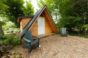 A-Frame Camp Cabin 7 w/ Bathhouse - Image 3