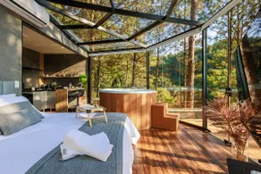 Wonderful Luxury Glass Cabin in Nature - Image 2