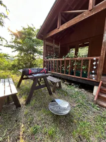 Log house run by a farmer, pets allowed, rice ball breakfast included! You can relax while reading a book - Image 3
