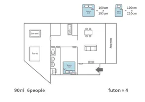 [IKI] Luxury accommodation with jacuzzi and sauna. Accommodates up to 6 people! - Image 2