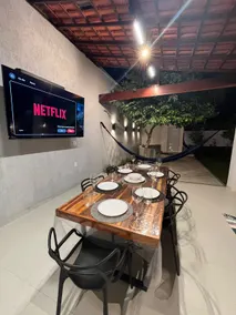 Swimming pool, fireplace, big screen, 200m from the beach - Entire space - Image 5