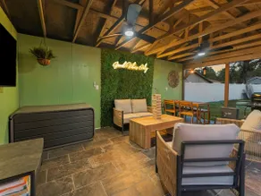 Green Modern Hideout| Pool | Sleeps 12 - Image 5
