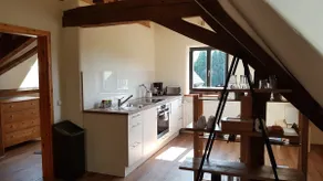 Cozy attic apartment above barn café - Image 3