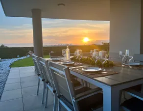 2 bedroom beachfront apartment with Agosta Garden - Image 2