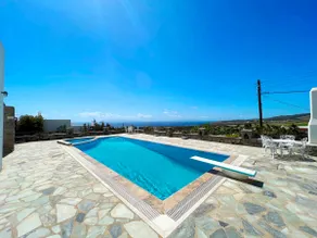 Pure White Villa: 7 Bedrooms, 16 Guests, Sea View, Aspro Chorio Village - Image 2