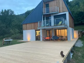 moderne og komfortable hytte med fantastisk udsigt i Pyrénées Ariege - Image 2