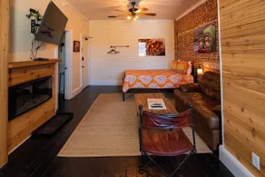 Fireplace Apartment Main Street Galena - Image 4