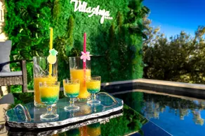 Modern holiday house Anja with heated pool and sea view, 3 bedrooms 6+2 pers. - Image 4